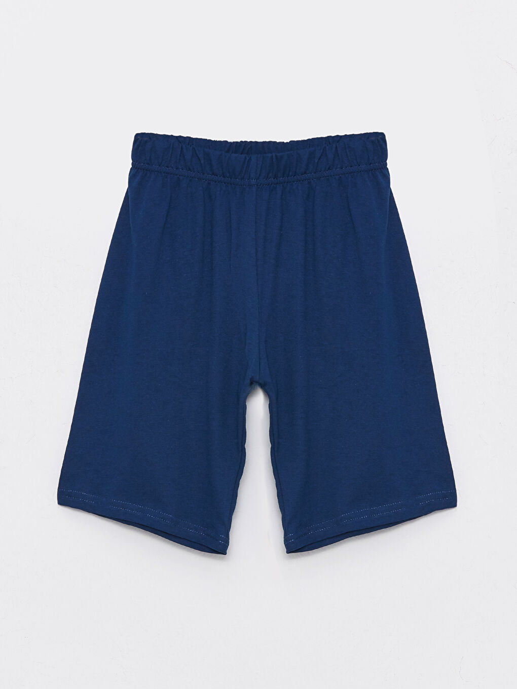 Crew Neck Printed Short Sleeve Boys' Shorts Pyjama Set-2