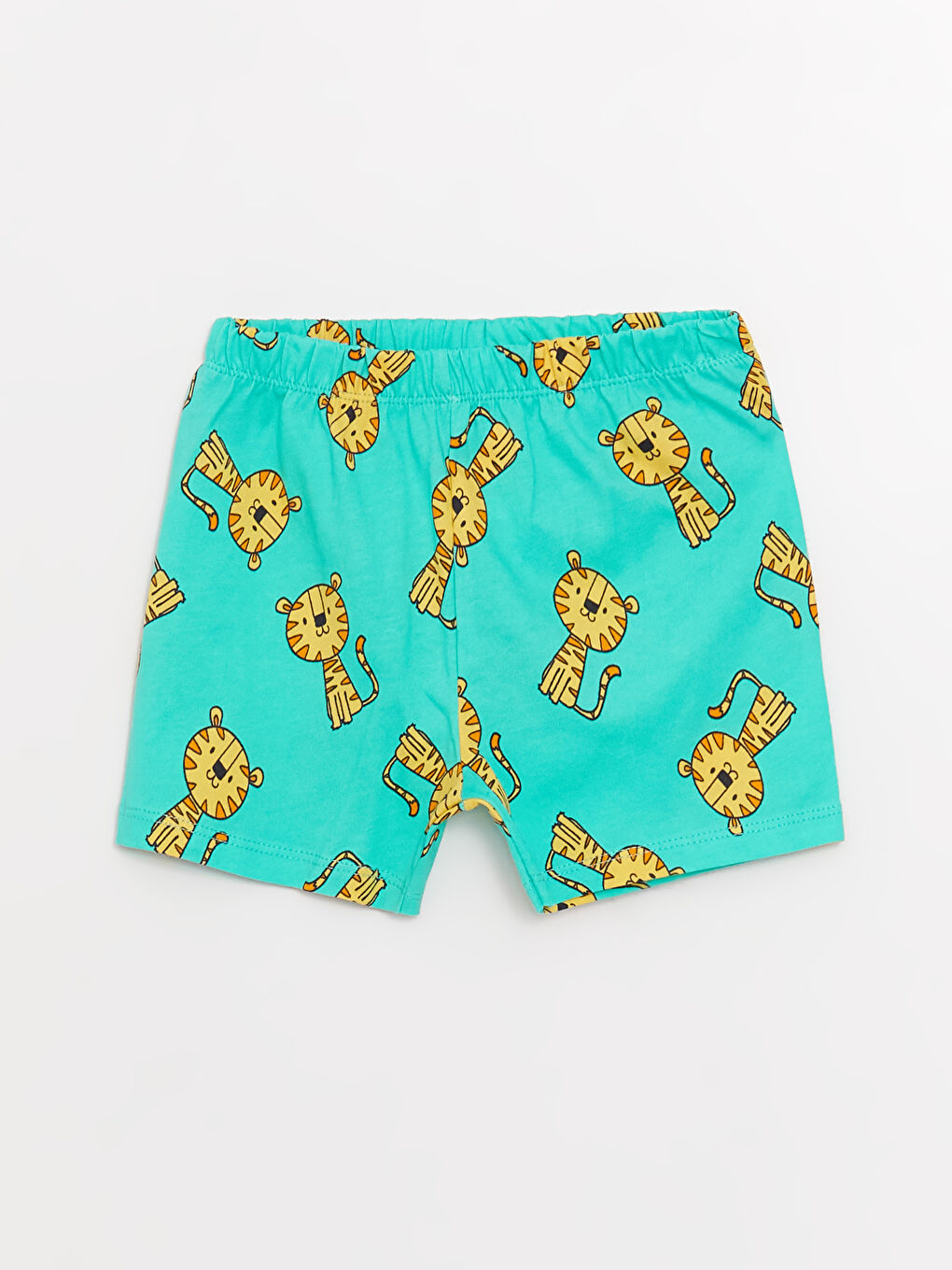 Set de pijamale pentru bebeluși băieți cu guler rotund, imprimat, pachet de 2-2