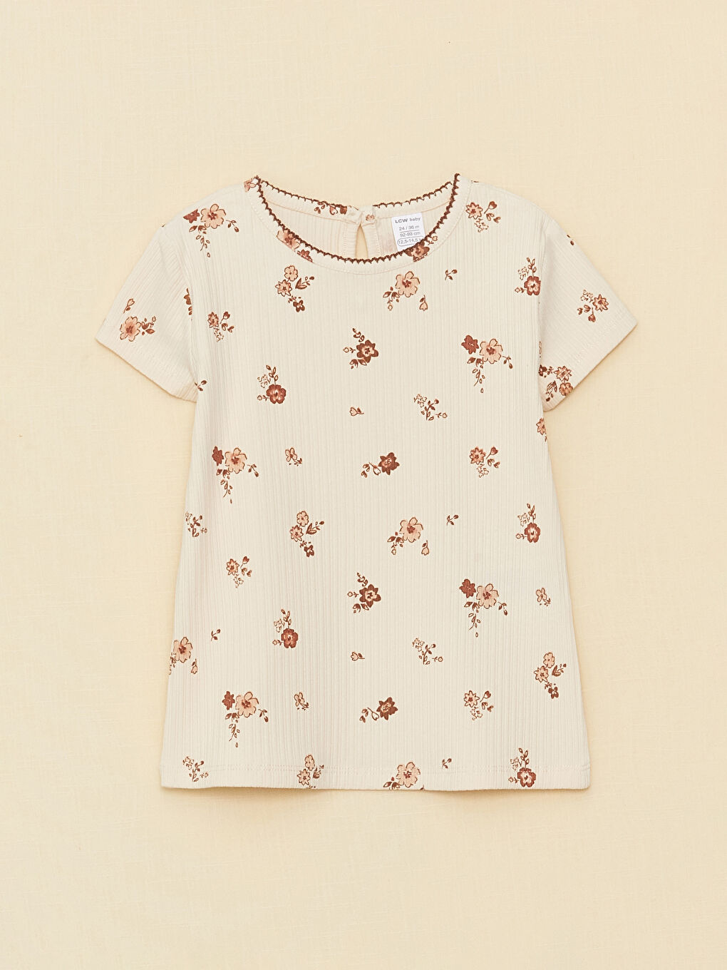 Ensemble T-Shirt et Jupe à Motifs Bébé Fille à Col Rond et Manches Courtes (Lot de 2)-5
