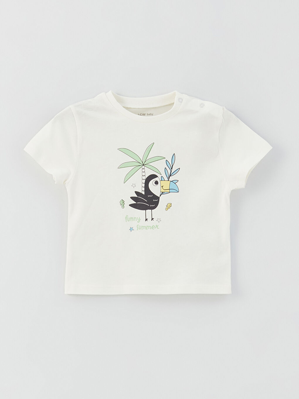 Дөңгелек жағалы ұл балаларға арналған футболка мен шорты 2 данадан тұратын-1