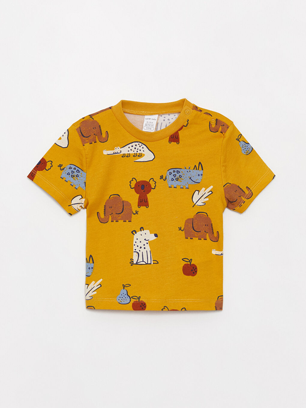 Tricou cu Guler Rotund și Șorturi pentru Bebeluși Băieți, Pachet de 2-1