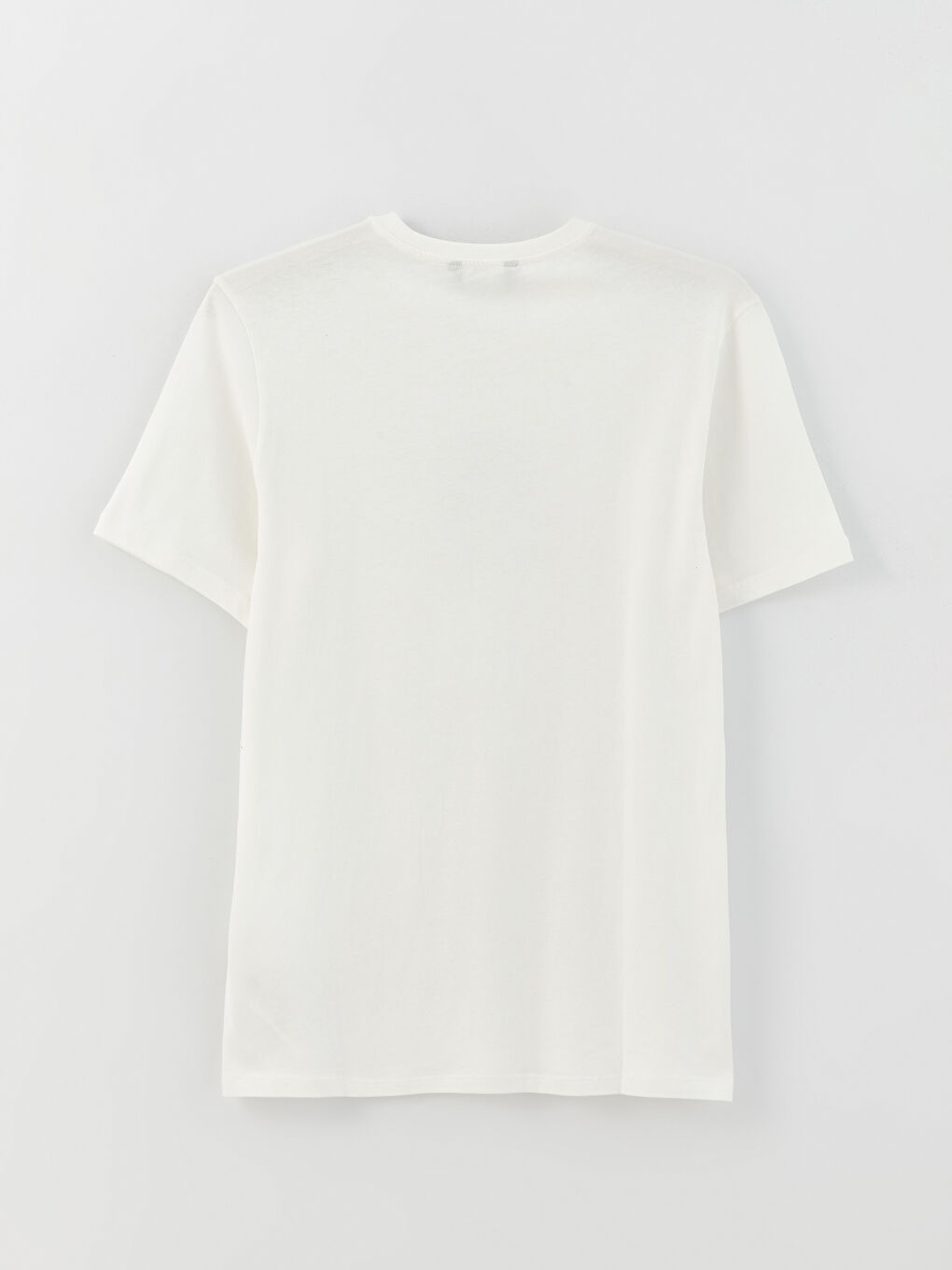 T-shirt pour hommes en coton peigné imprimé à manches courtes et col rond-6