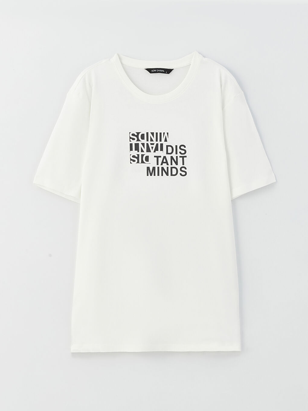 Crew Neck Short Sleeve Printed Combed Cotton Men's T-shirt-5