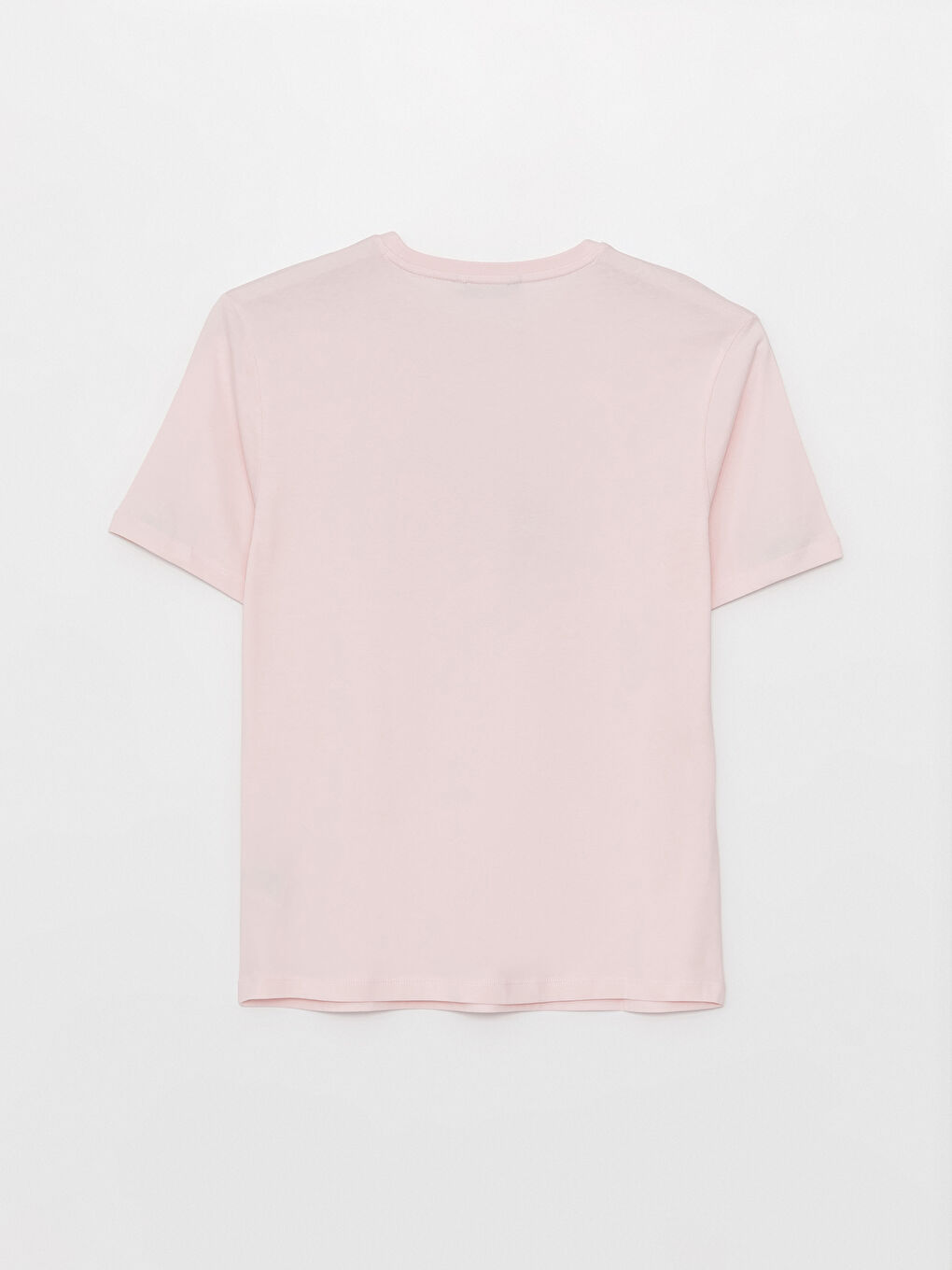 Crew Neck Short Sleeve Printed Combed Cotton Men's T-shirt-6