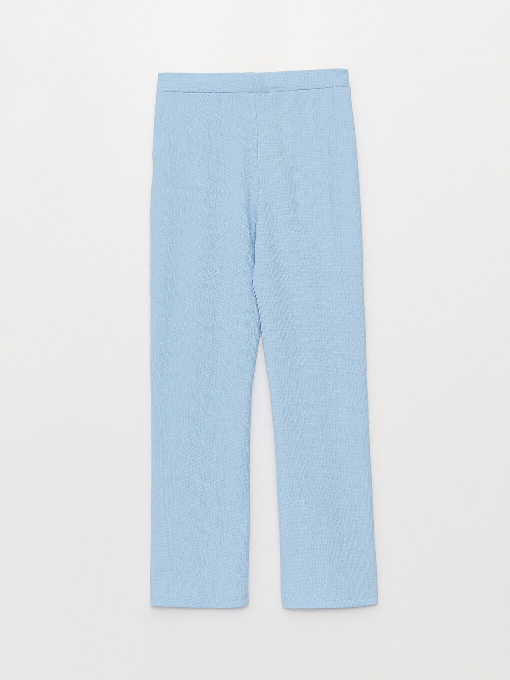 Girls' Basic Trousers with Elastic Waist-1