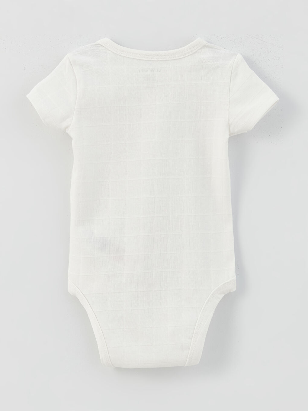 LC Waikiki Crew Neck Baby Boy Press Stud Press Stud Bodysuit -S3CR16Z1-R9J