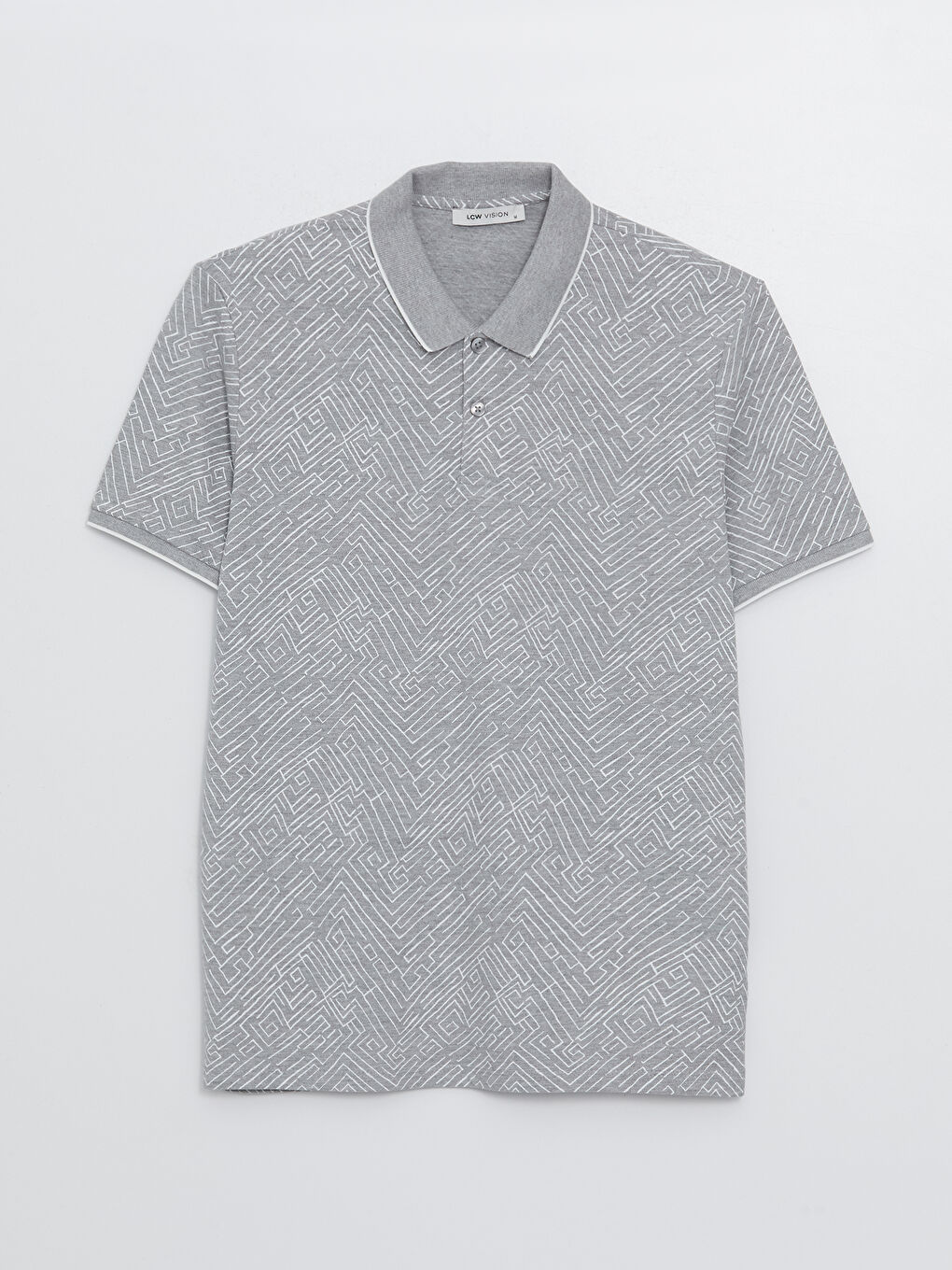 Muška piqué polo majica sa šarom -S3CR34Z8-998