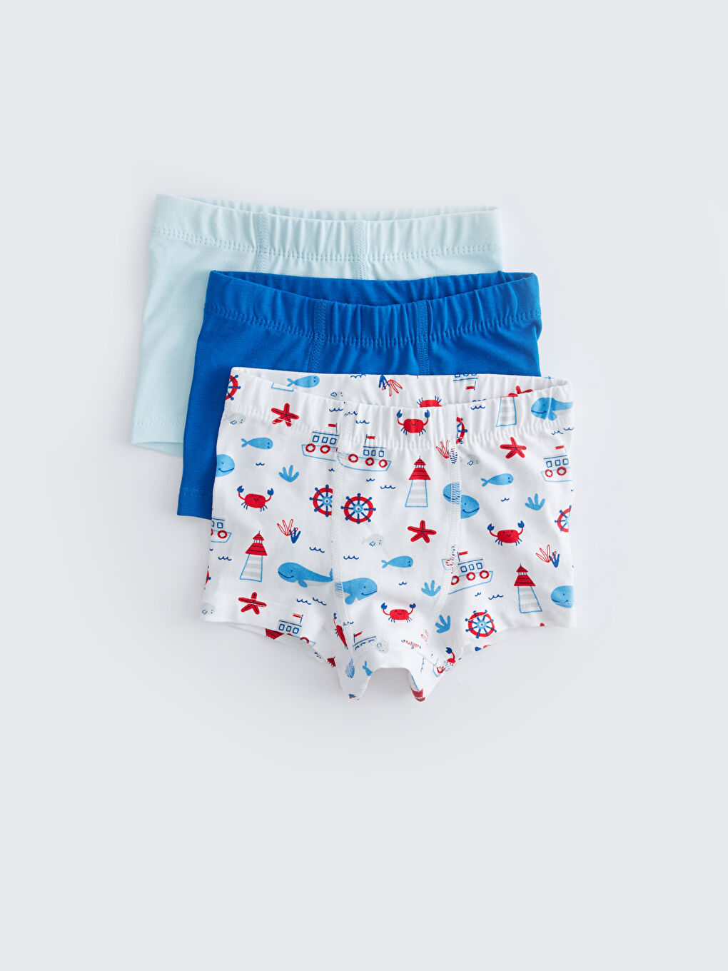 Boxer Bébé Garçon Imprimé Taille Élastique Lot de 3