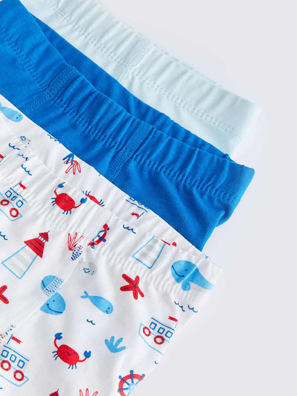 Boxer Bébé Garçon Imprimé Taille Élastique Lot de 3-2