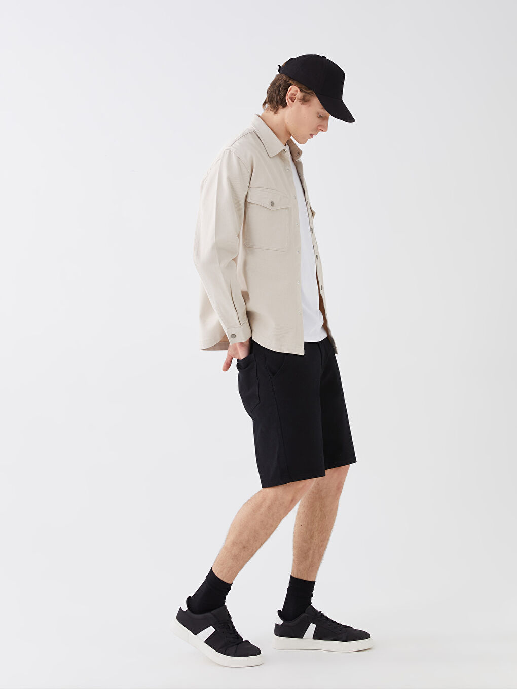 Comfortable Fit Men's Shorts -S3CR93Z8-SN4