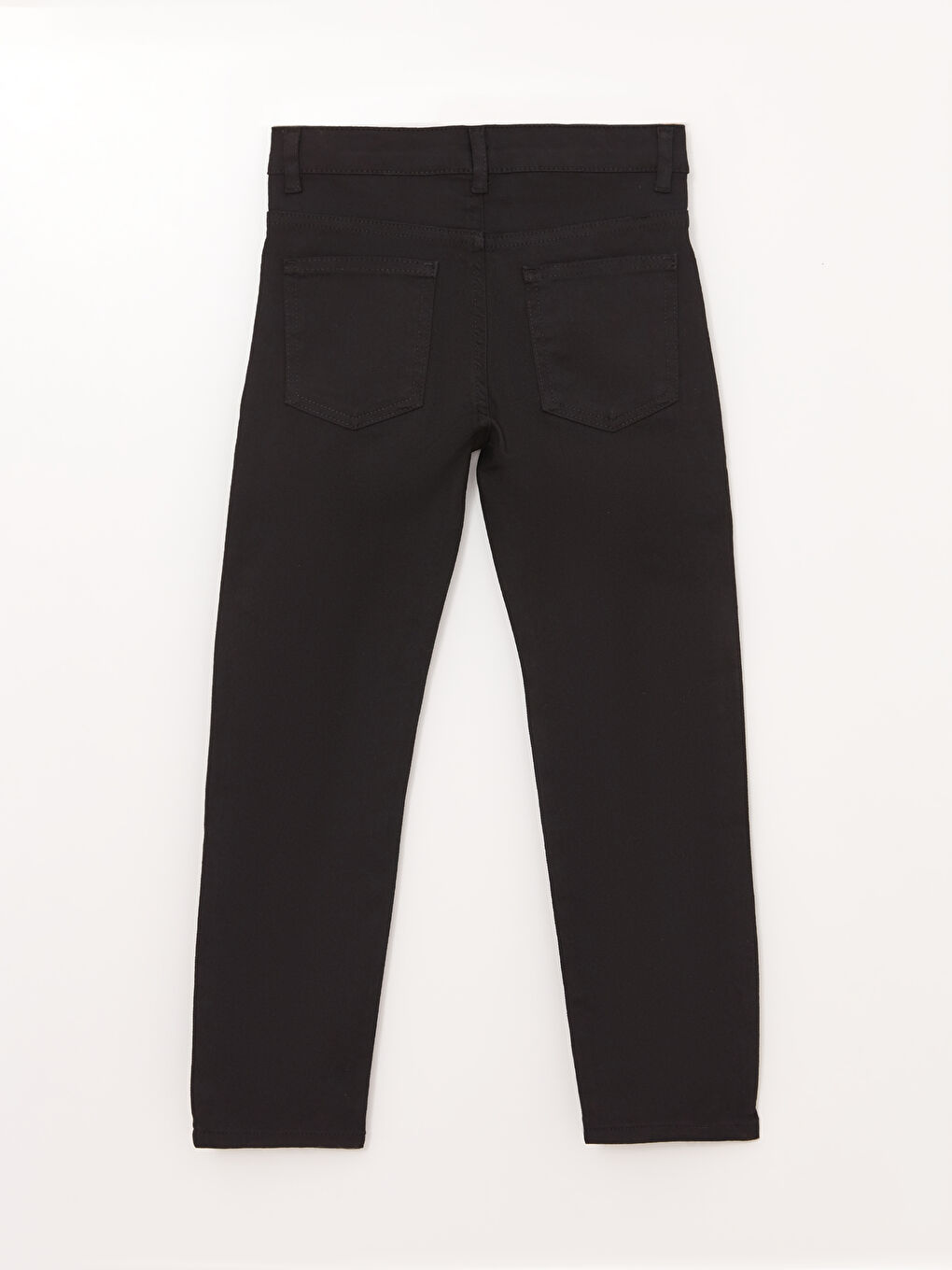 Siyah Beli Ayarlanabilir Lastikli Erkek Çocuk Pantolon-1