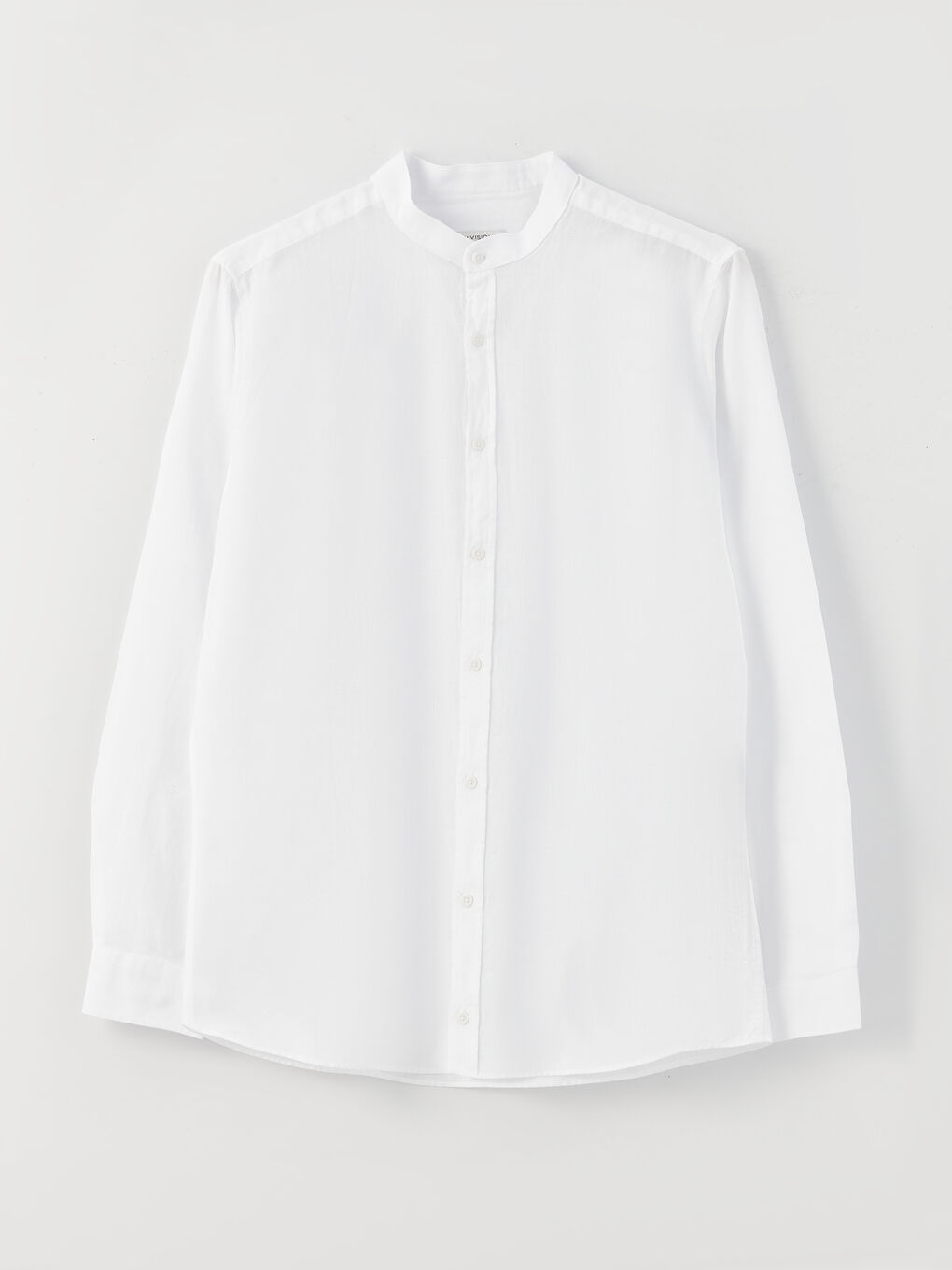 Beyaz Regular Fit Uzun Kollu Erkek Gömlek-5