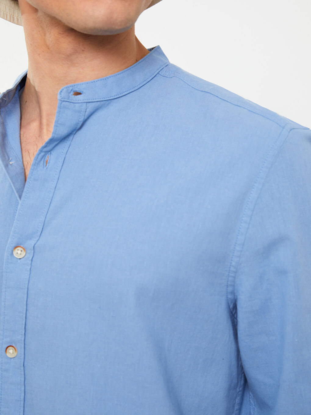 Chemise à Manches Longues Coupe Régulière pour Hommes-3