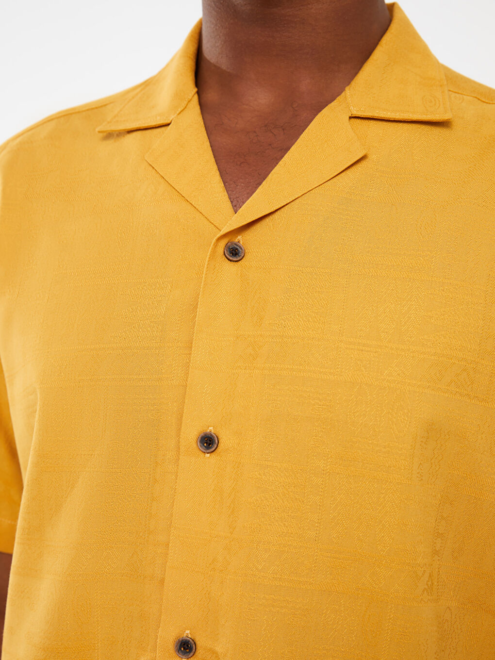 Regular Fit Short Sleeve Men's Shirt-2