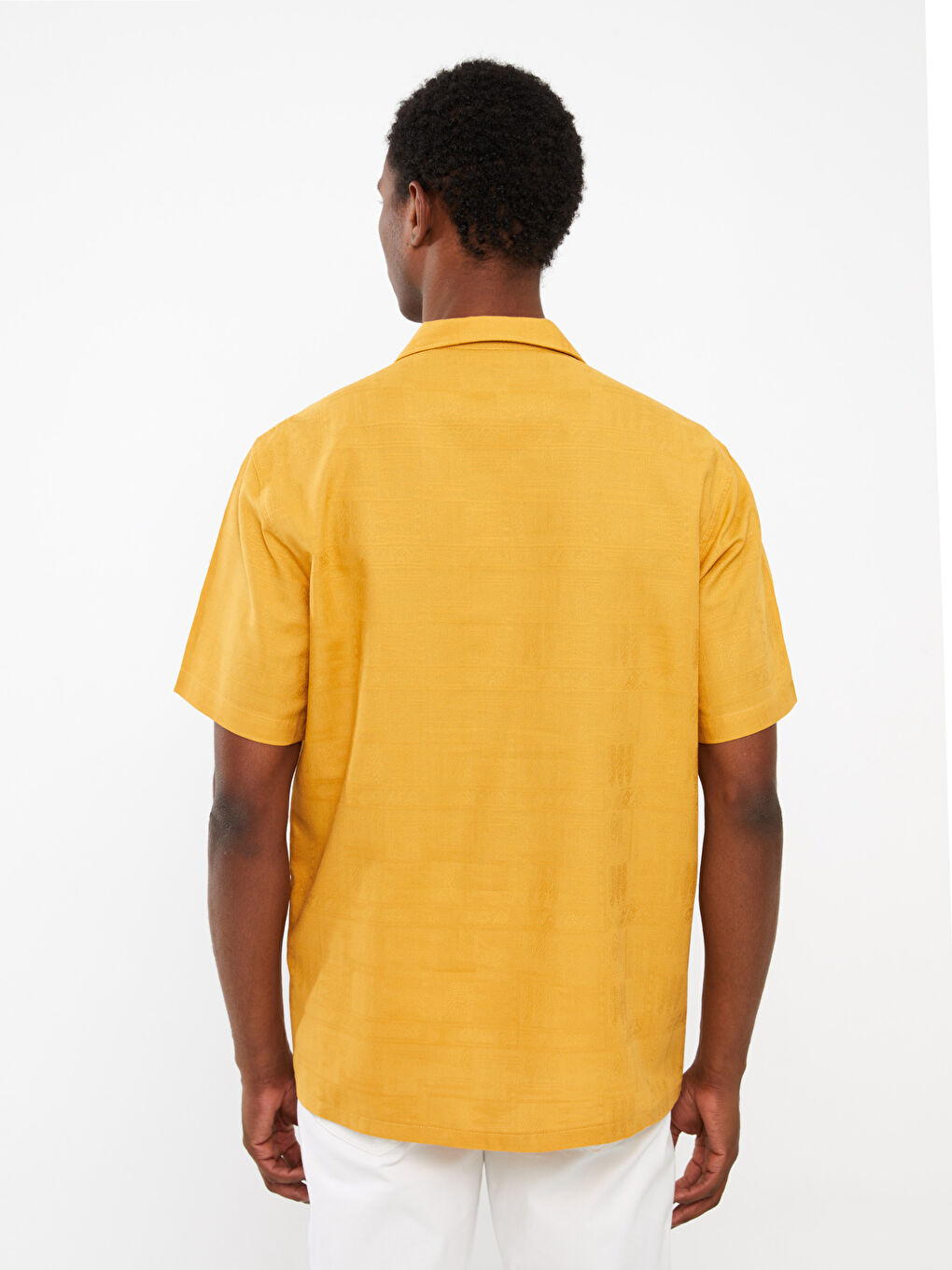 Regular Fit Short Sleeve Men's Shirt-3