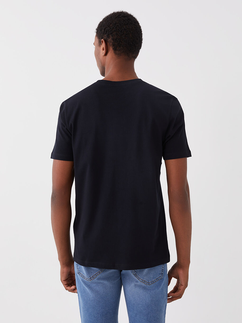 SOUTHBLUE Crew Neck Short Sleeve Printed Combed Cotton Men's T-shirt -S3CS58Z8-RMP