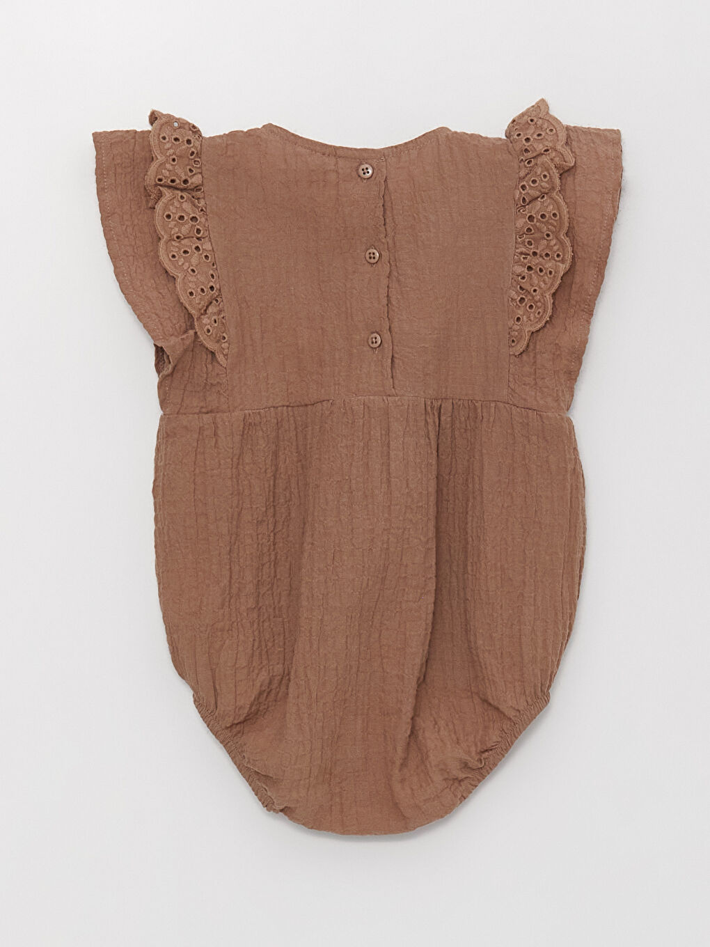 Дөңгелек жағалы негізгі қыз бала комбинезоны және шашқа арналған таспа-1