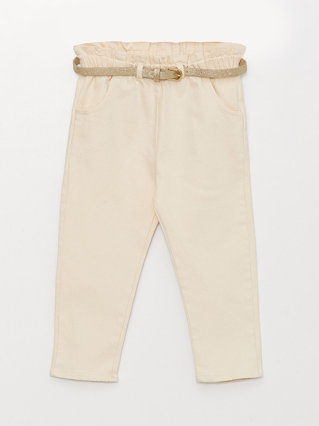 بنطلون للبنات الرضع بخصر مرن بسيط