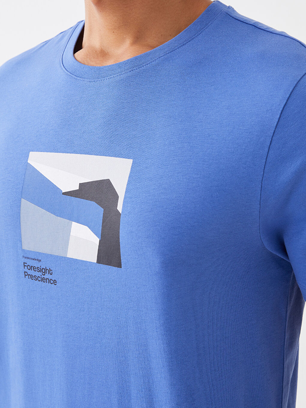 Crew Neck Short Sleeve Printed Men's T-Shirt-3