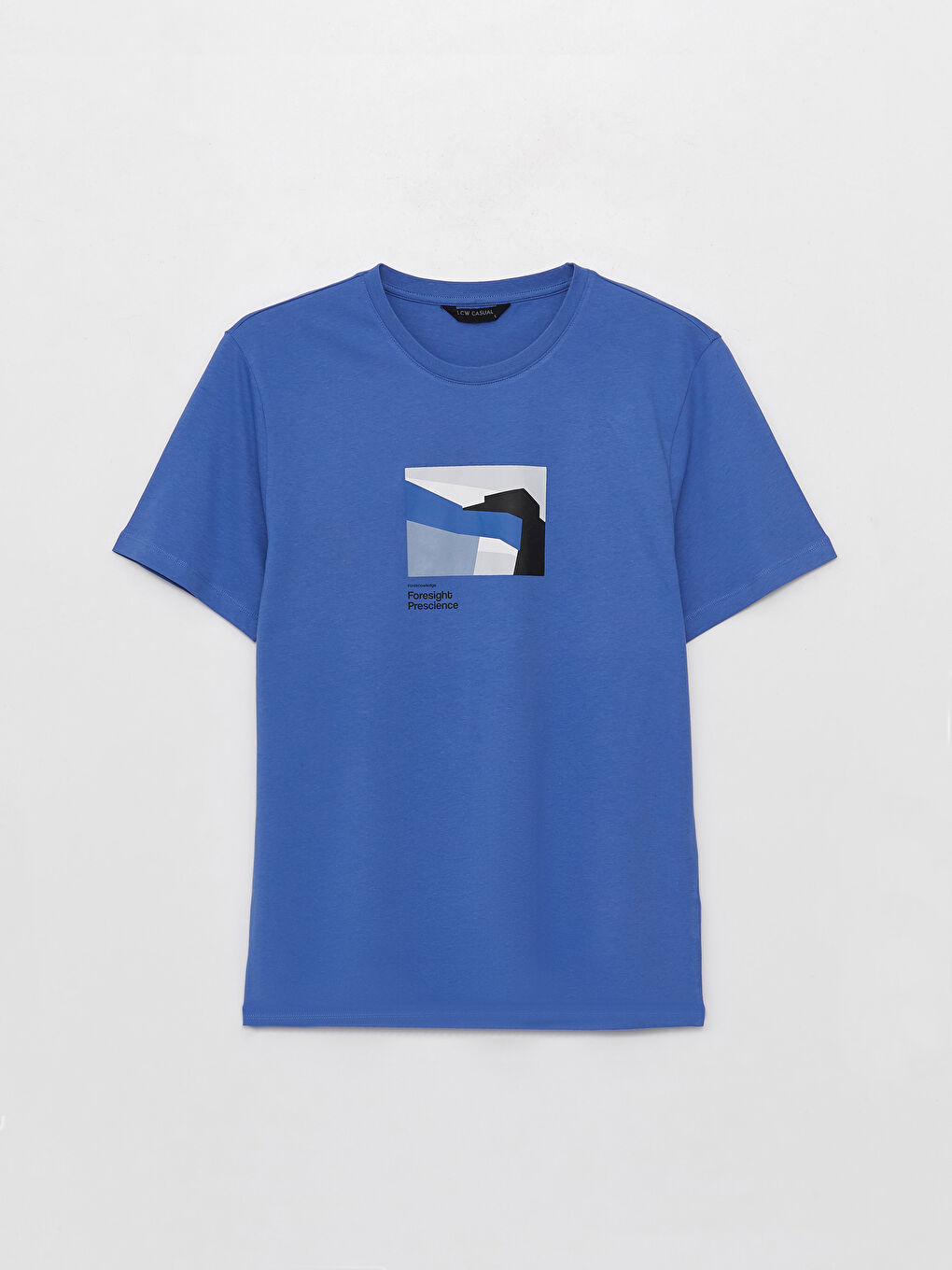 Crew Neck Short Sleeve Printed Men's T-Shirt-5