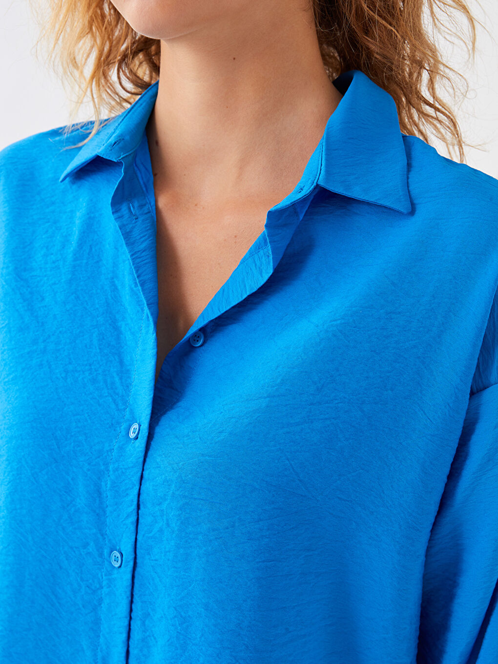 قميص سادة كم طويل ايروبن للسيدات-4