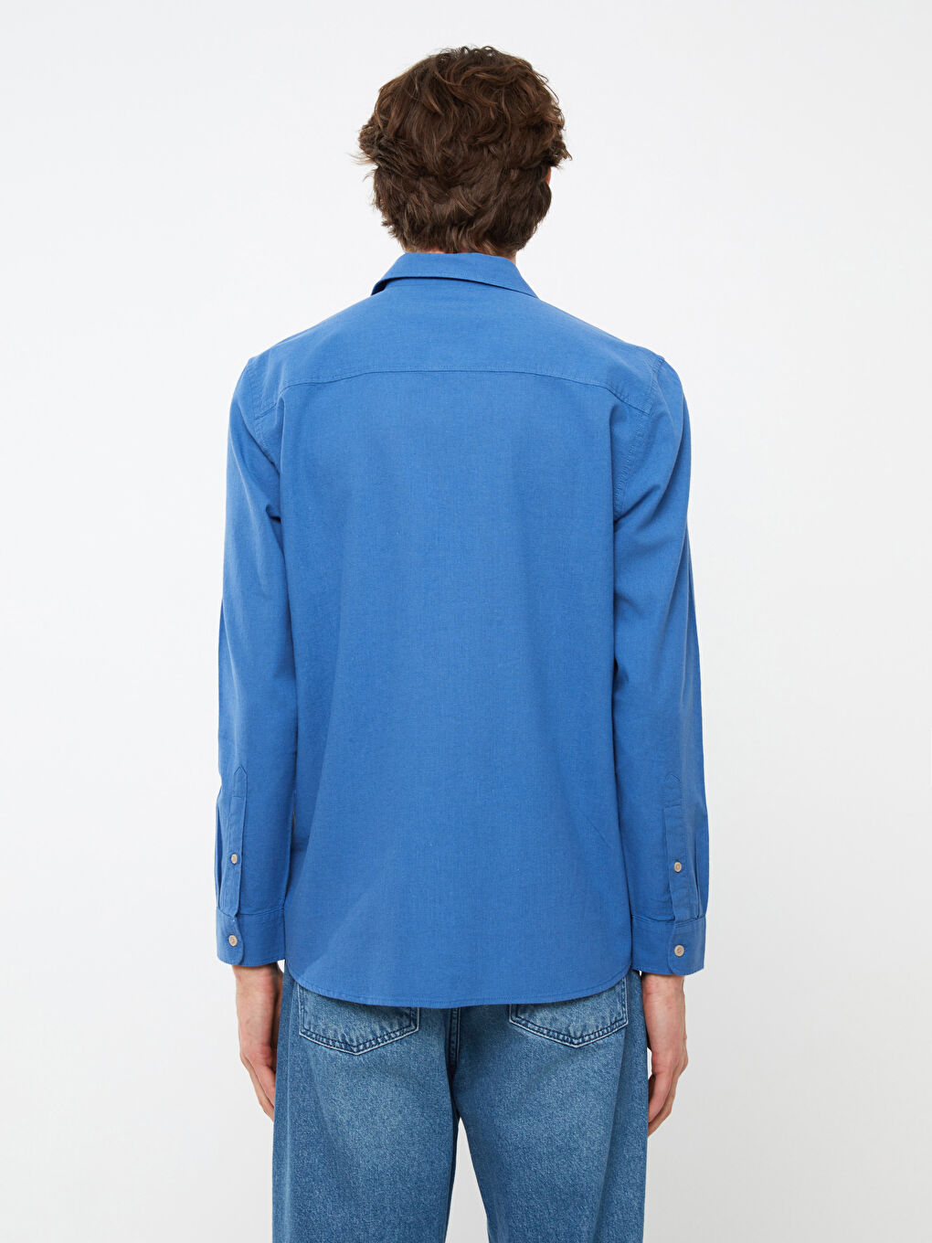 XSIDE Regular Fit Long Sleeve Men's Shirt -S3CT69Z8-KDW