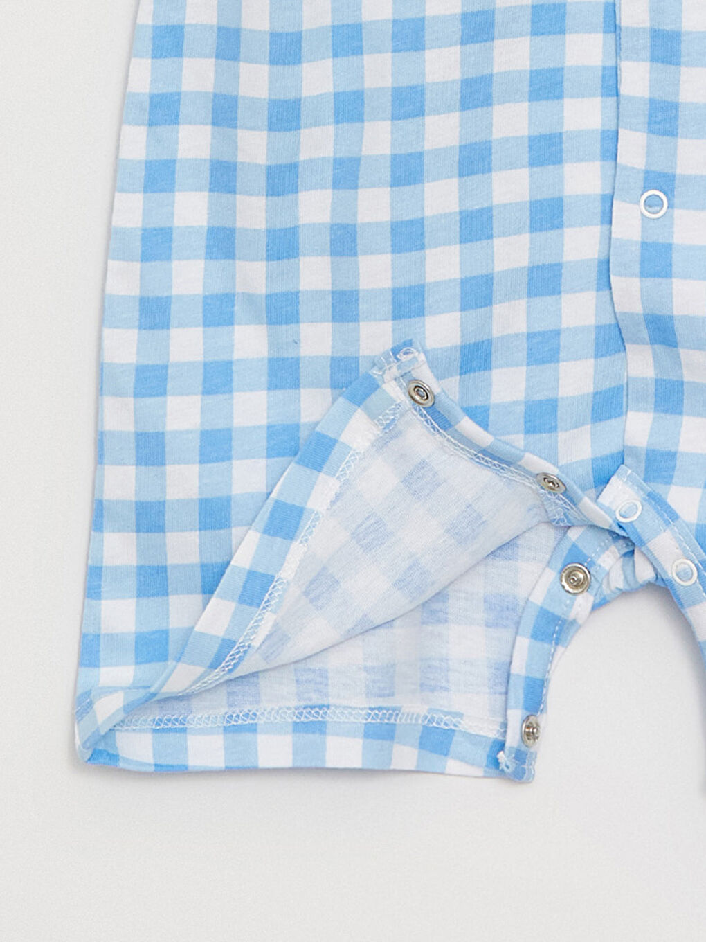 Polo Collar Plaid Baby Boy Rompers -S3CT79Z1-LRA