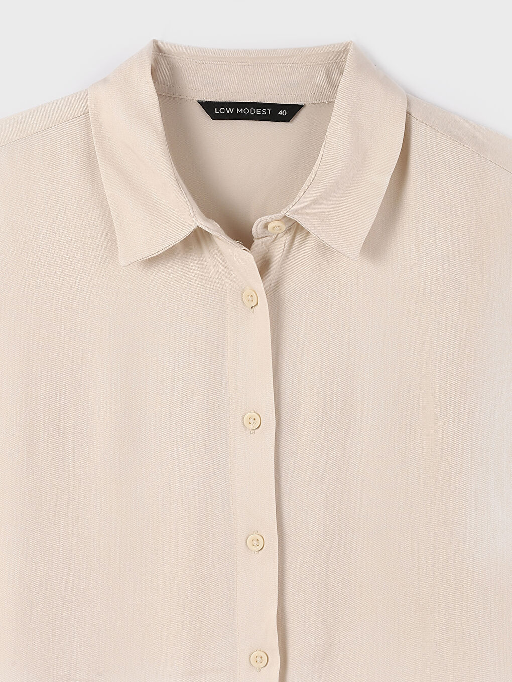 Collared Neck Long Sleeve Women's Tunic-2