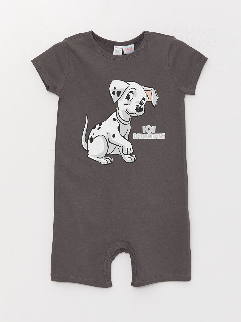 მრგვალი საყელო 101 დალმაციელი ნაბეჭდი ბიჭების კომბინიზონი 2 შეკვრა-1