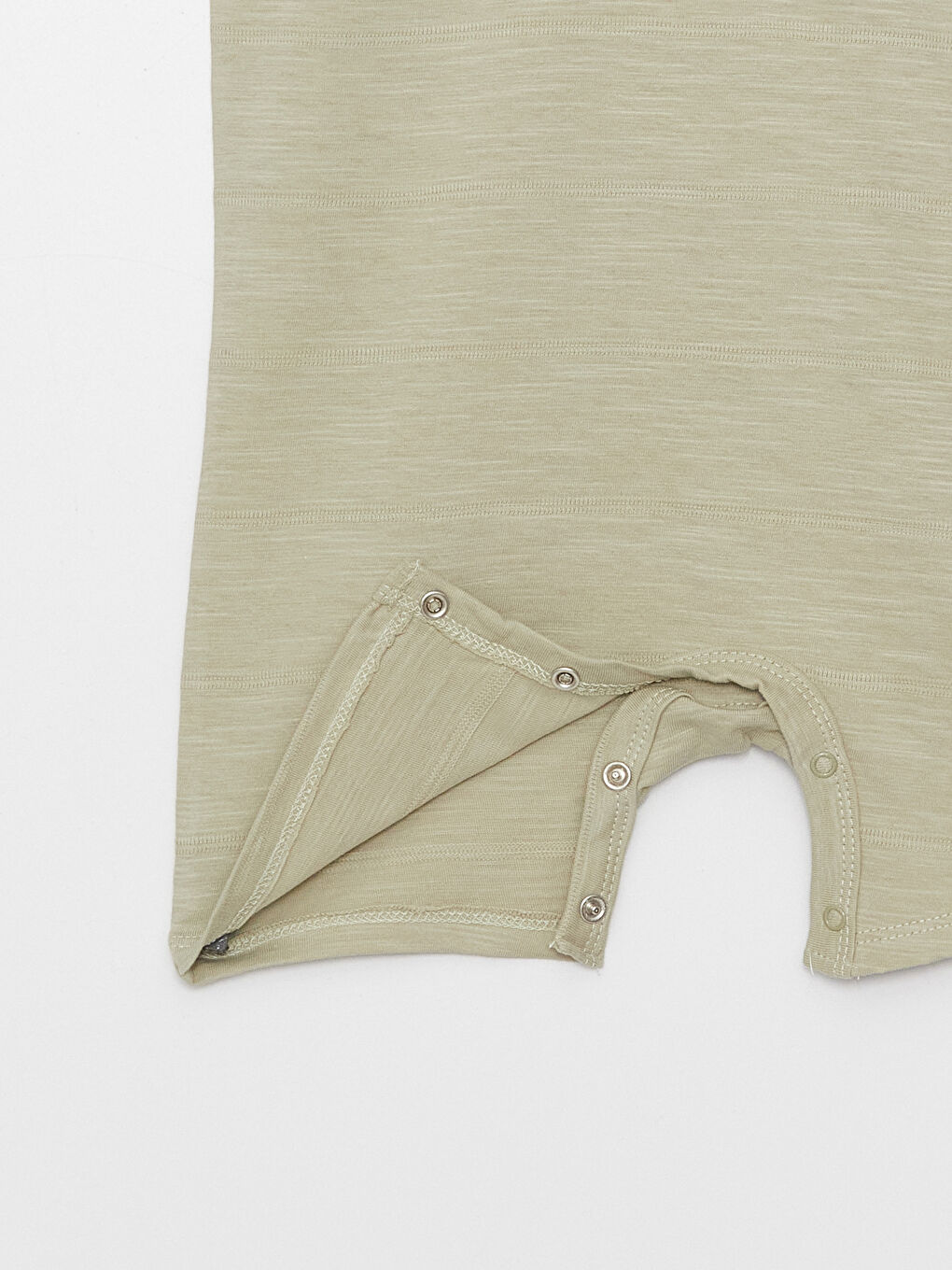 Yeşil Bisiklet Yaka Erkek Bebek Tulum-1