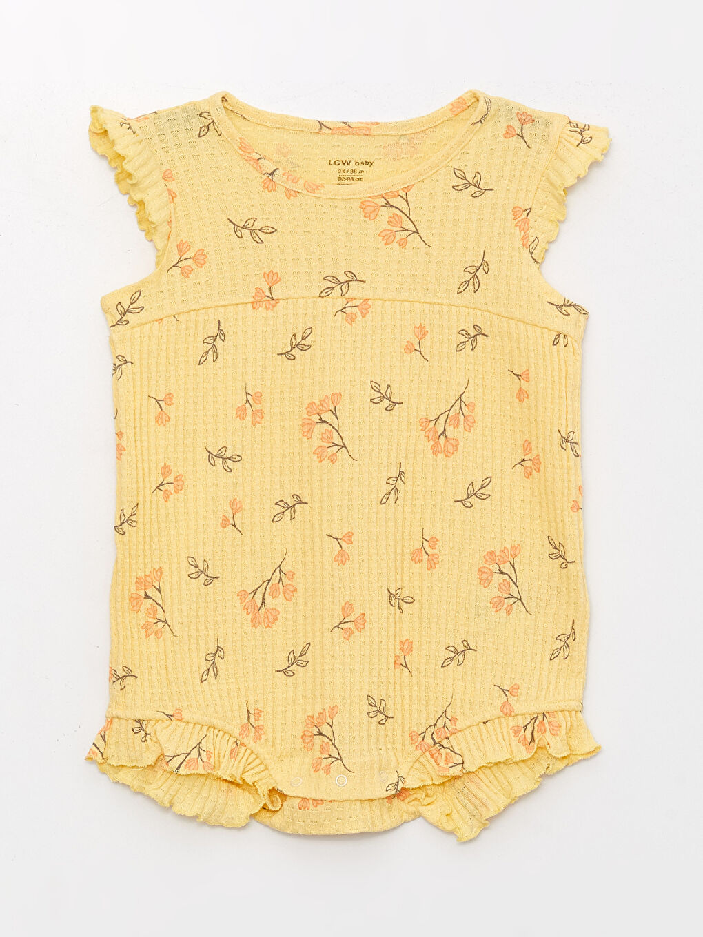 سلوبيت بناتي بياقة دائرية وكم قصير