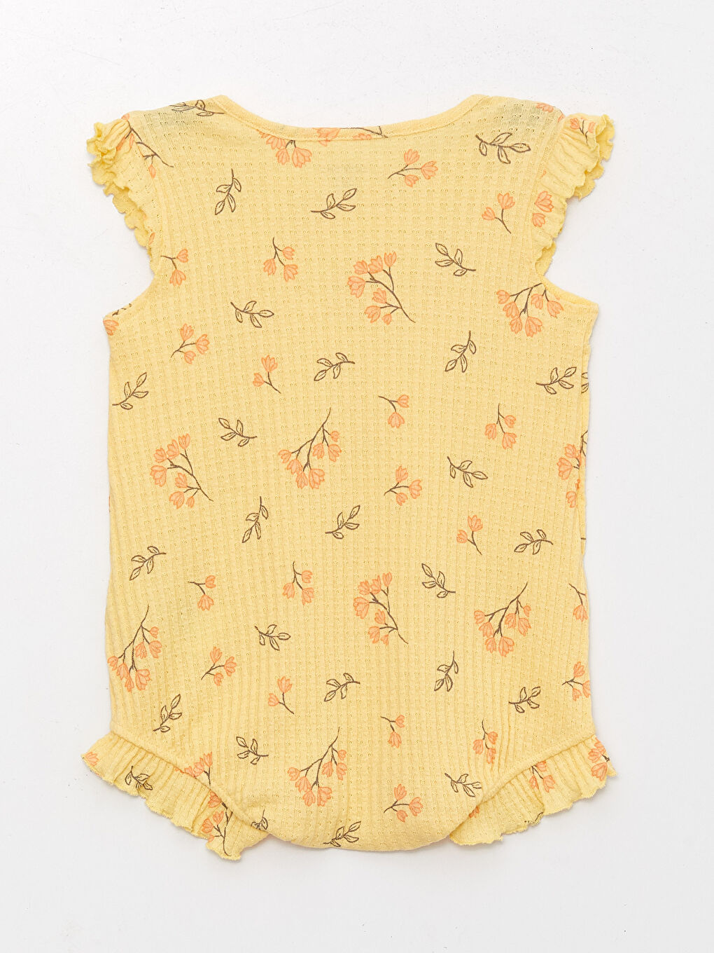 سلوبيت بناتي بياقة دائرية وكم قصير-1