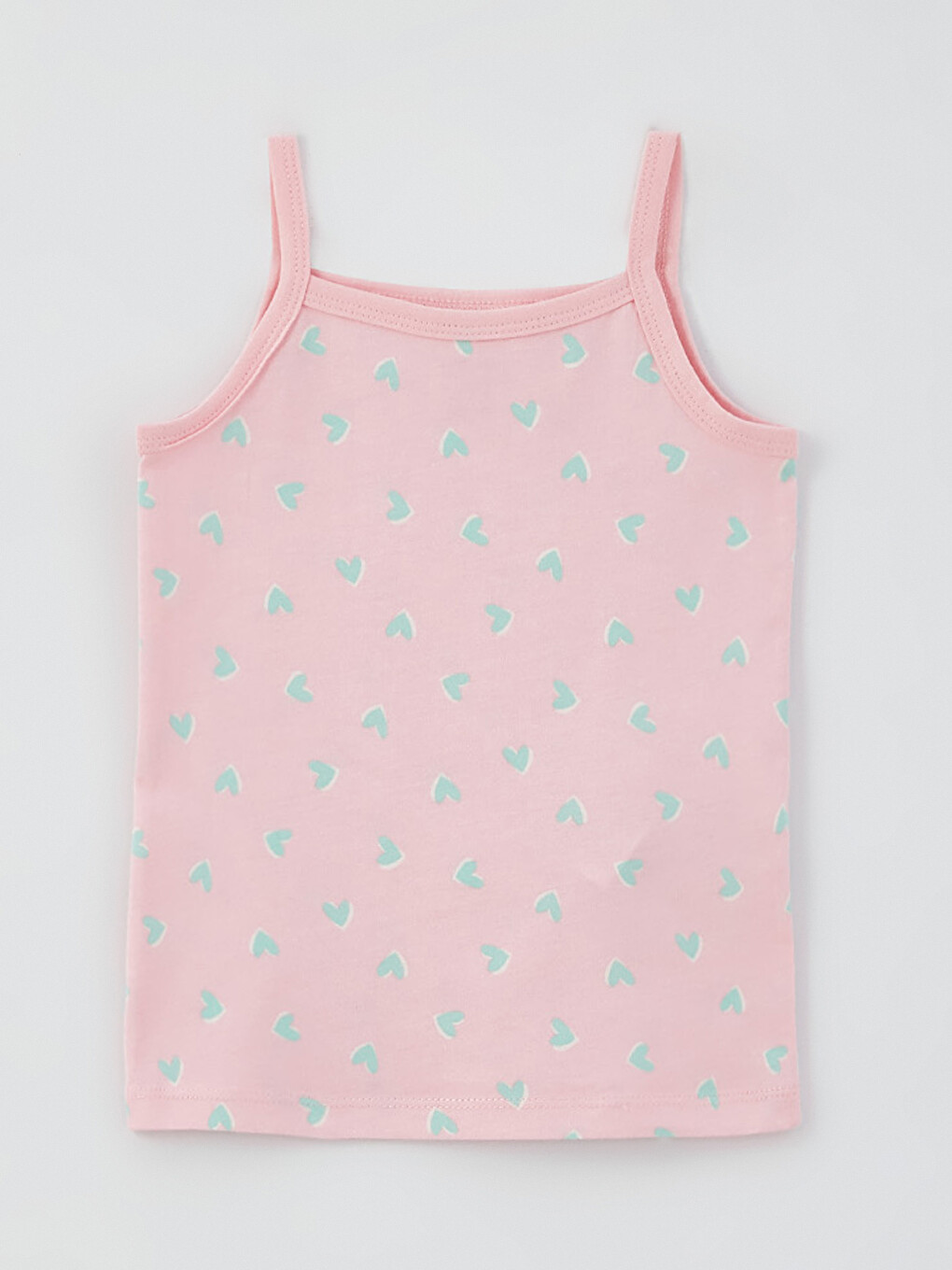 Square Collar Baby Girl Underwear Singlet 3-Piece-2
