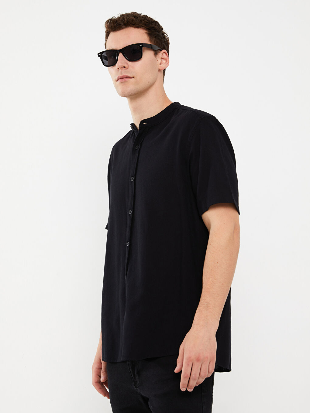 XSIDE Regular Fit Kısa Kollu Erkek Gömlek -S3CU40Z8-RQL