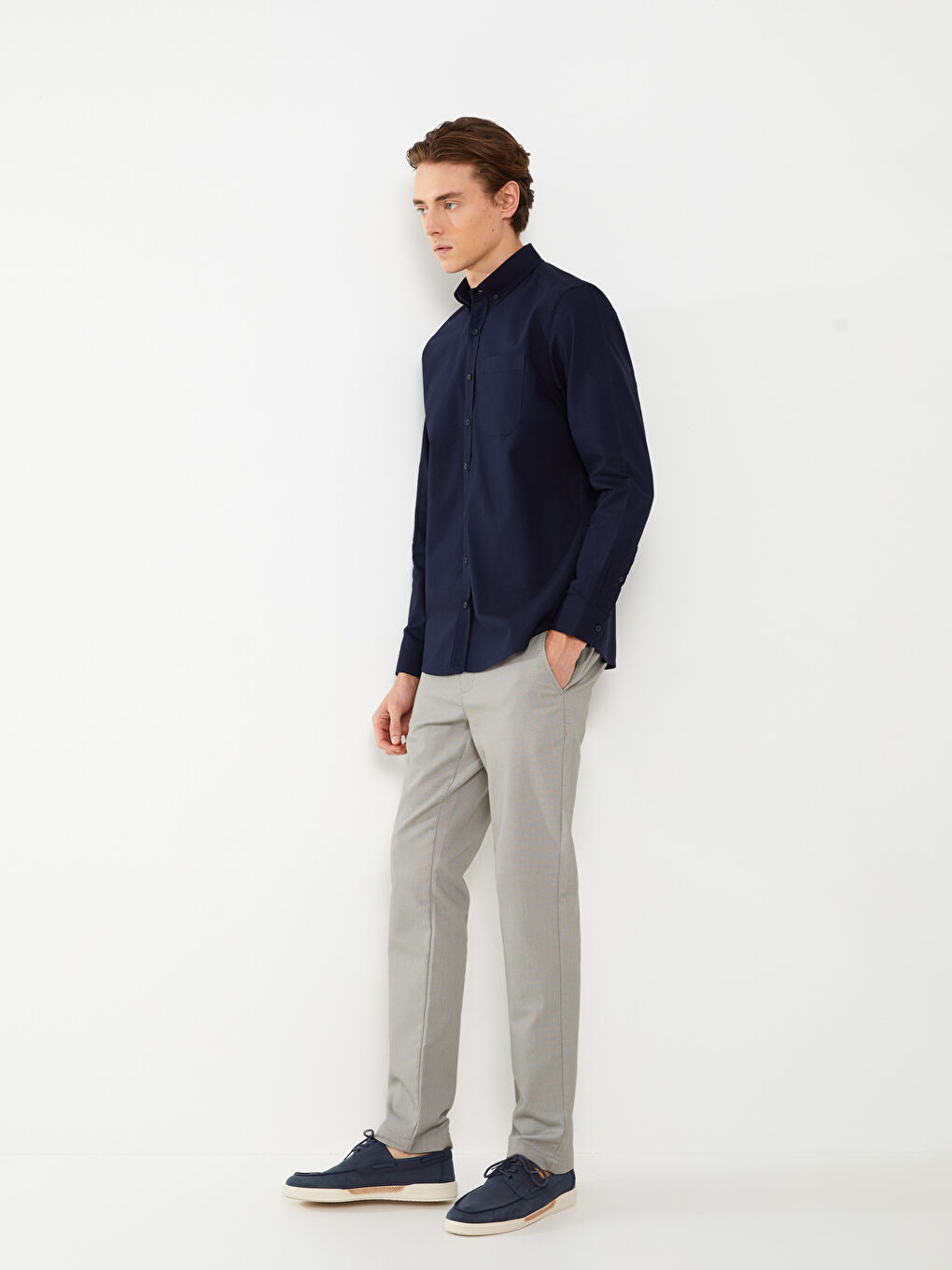 Haki Slim Fit Erkek Pantolon