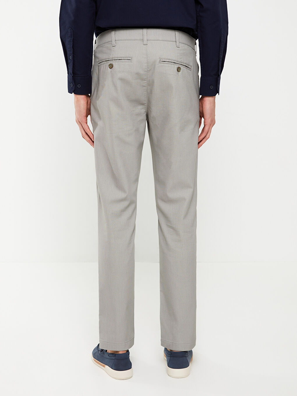 Haki Slim Fit Erkek Pantolon-4