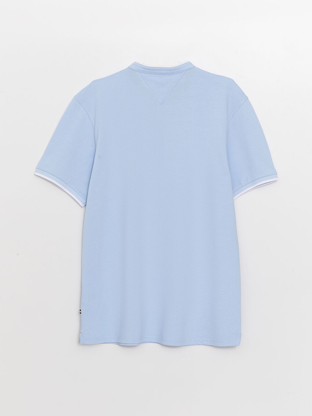 Tricou cu Guler de Judecător și Mânecă Scurtă pentru Bărbați-6