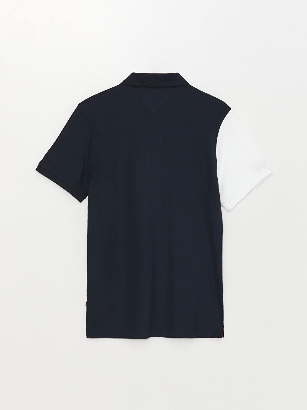 Karışık Polo Yaka Kısa Kollu Renk Bloklu Erkek Tişört-6