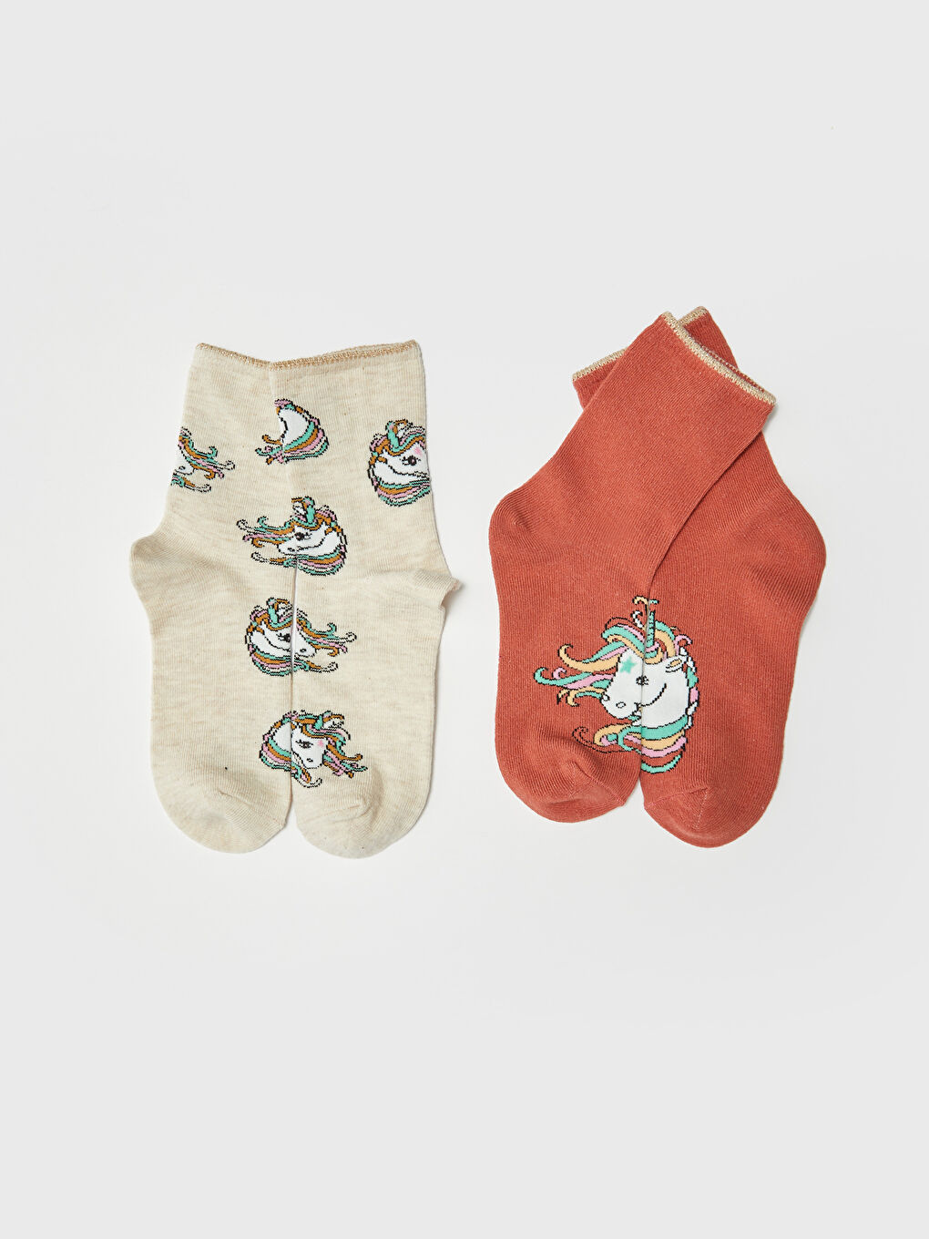 Patterned Girl Socket Socks 5-Pack -S3CU66Z4-J0X