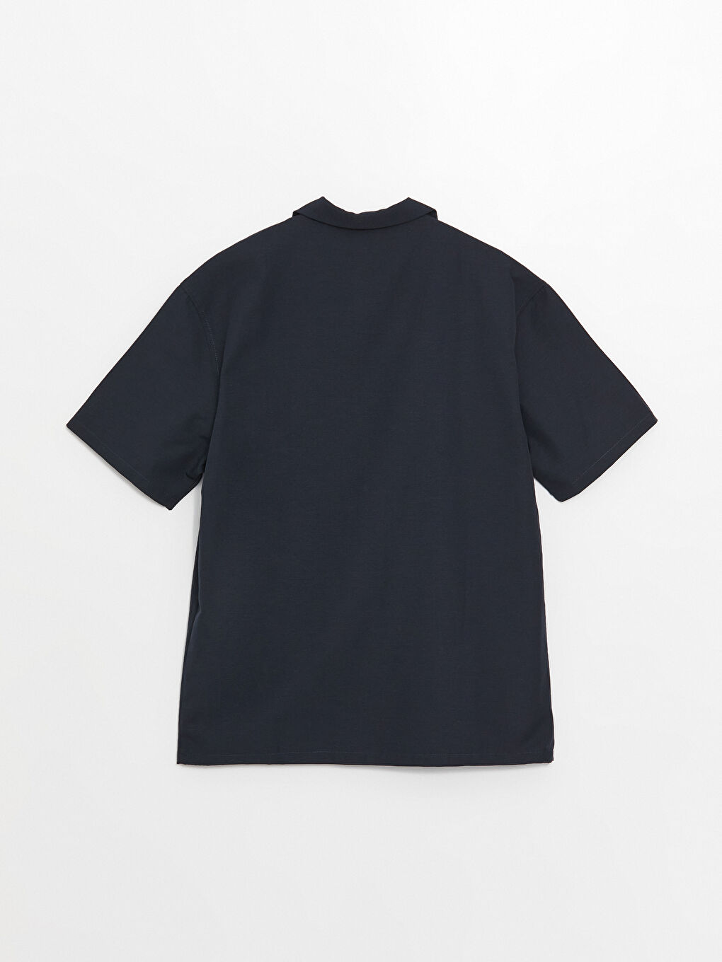 Regular Fit Short Sleeve Viscose Men's Shirt-6