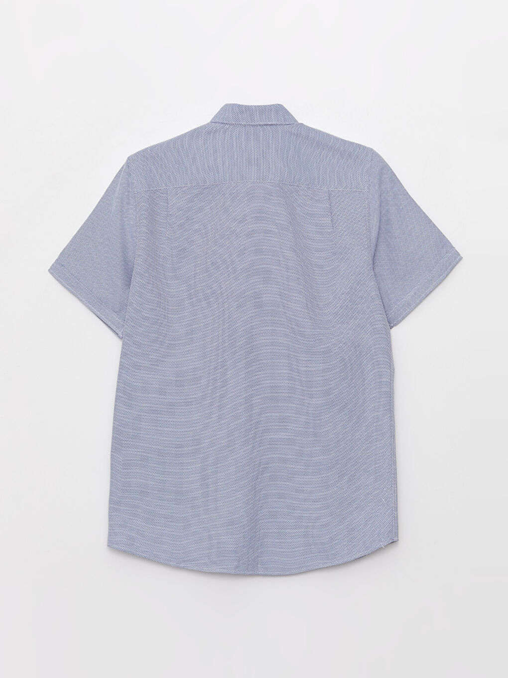 Regular Fit Short Sleeve Dobby Men's Shirt -S3CU87Z8-RYN
