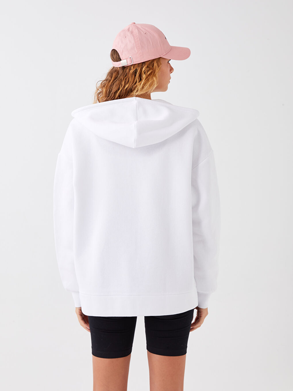 Cardigan Drepte cu Glugă și Mânecă Lungă pentru Femei-4