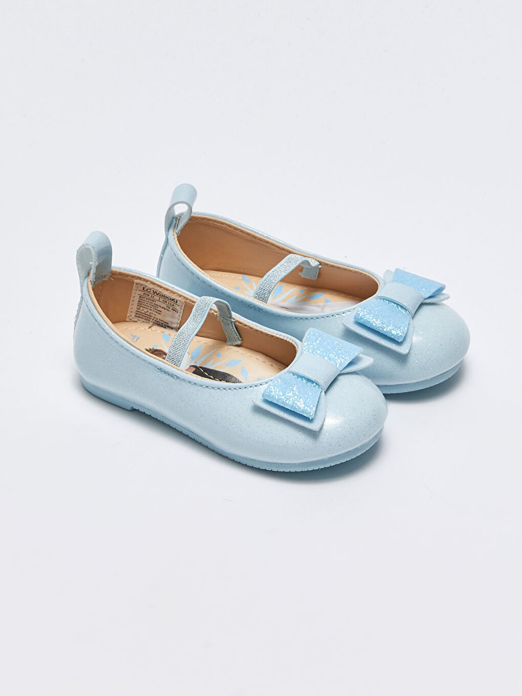 Yeşil Frozen Lisanslı Kız Bebek Babet Ayakkabı