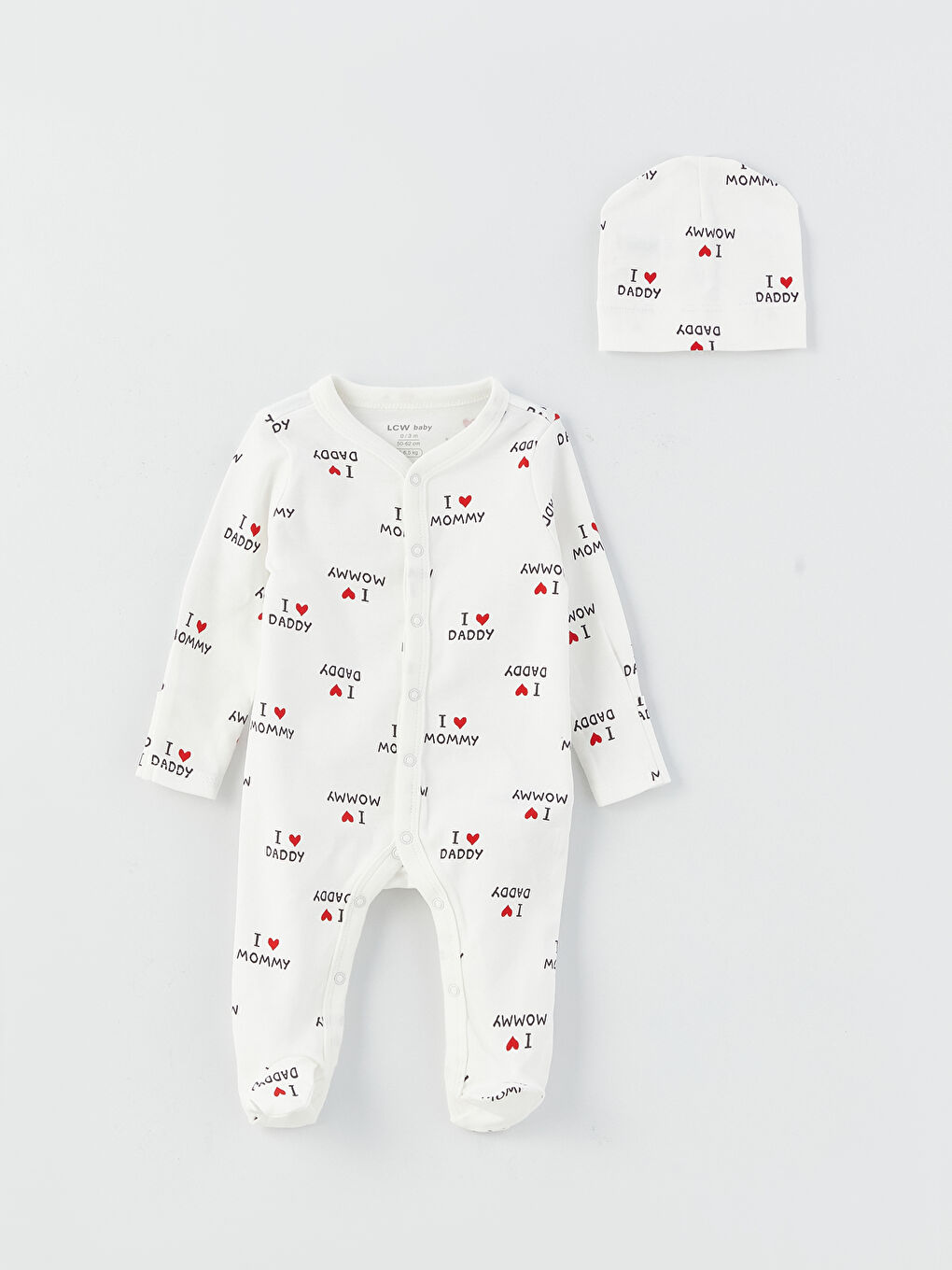 طقم بناتي ٣ قطع بياقة دائرية ومطبوع-2