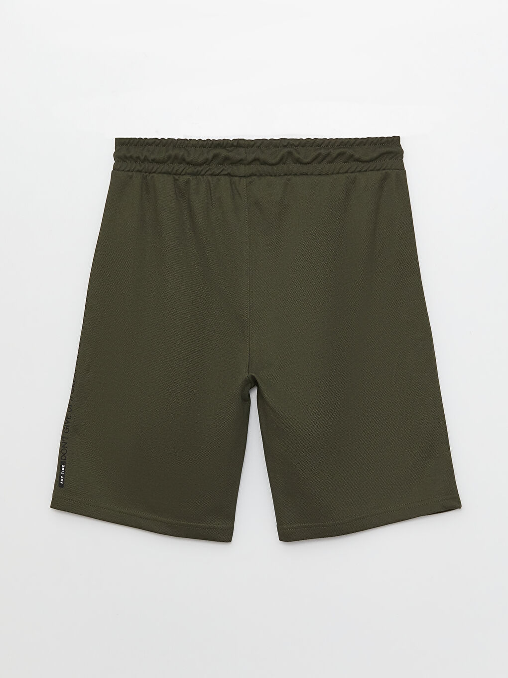 Haki Slim Fit Erkek Bermuda Şort-6