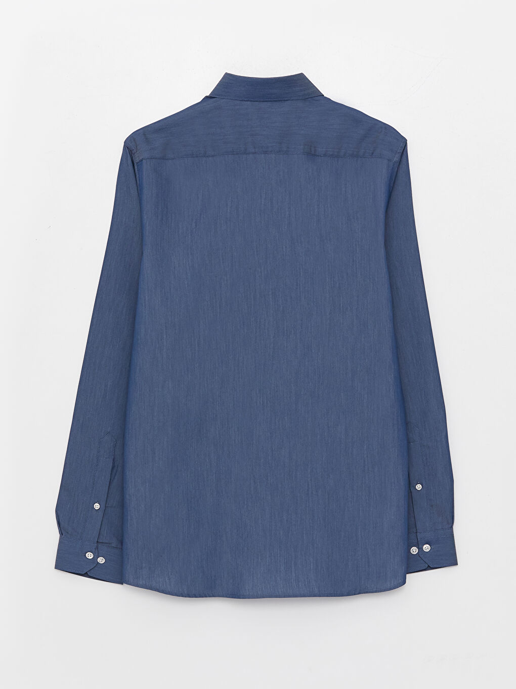 Рубашка Мужская Слим Фит С Длинным Рукавом Из Поплина-6