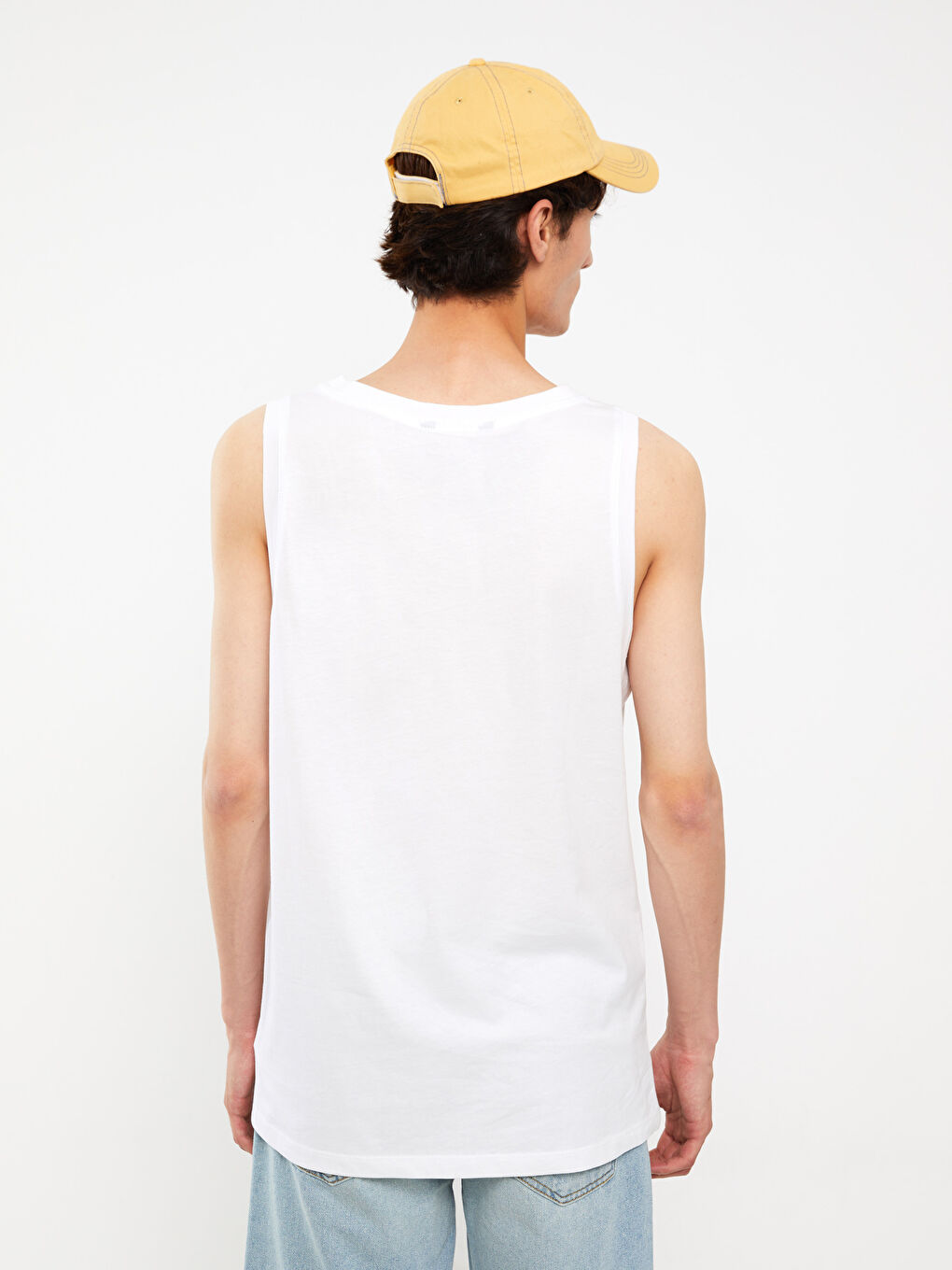 XSIDE Crew Neck Printed Jersey Men's Sleeveless T-Shirt