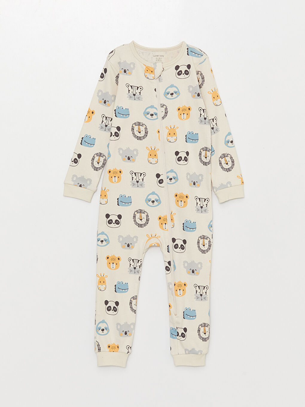 Crew Neck Long Sleeved Cotton Baby Boy Rompers 3 Pcs-1