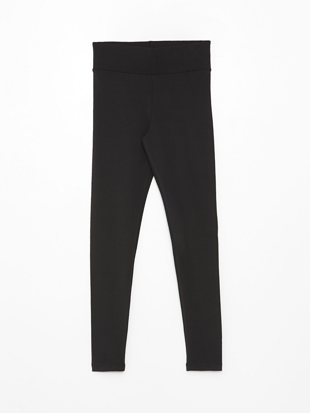 Women's Elasticated Waist Plain Leggings -S3CY69Z8-CVL