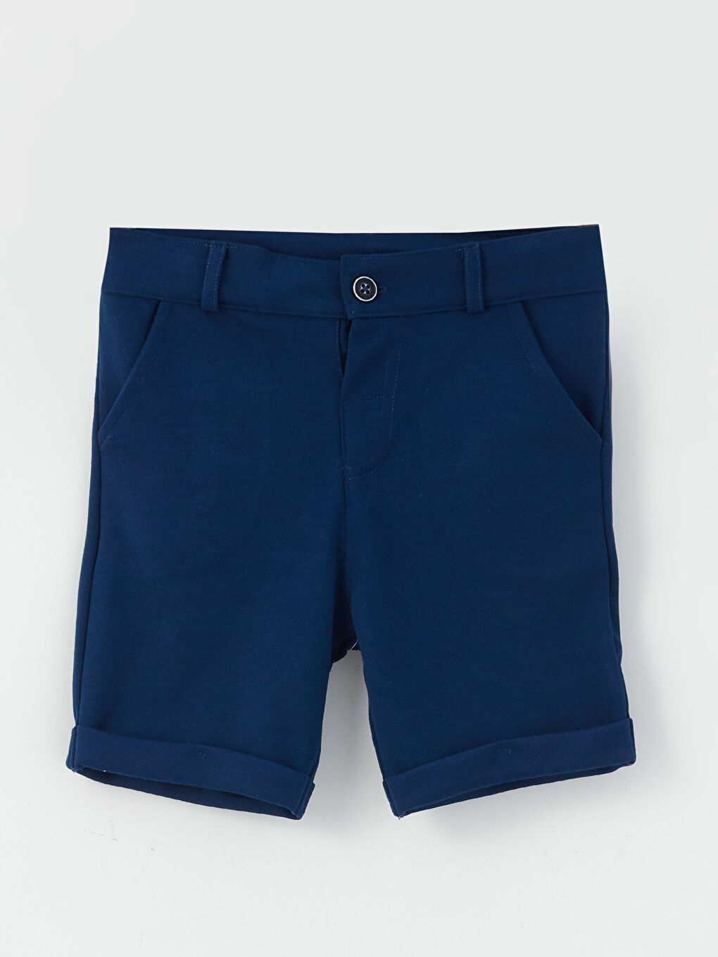 تيشيرت بياقة بولو كم قصير مطبوع وشورت طقم قطعتين للأولاد الرضع-4